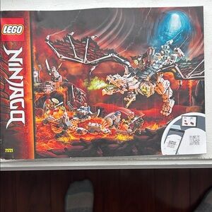 LEGO Ninjago Dragon Battle Set - Red and Black- instructions only
